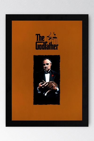 Saturn Pictură înrămată The Godfather - Pictură poster film The Godfather