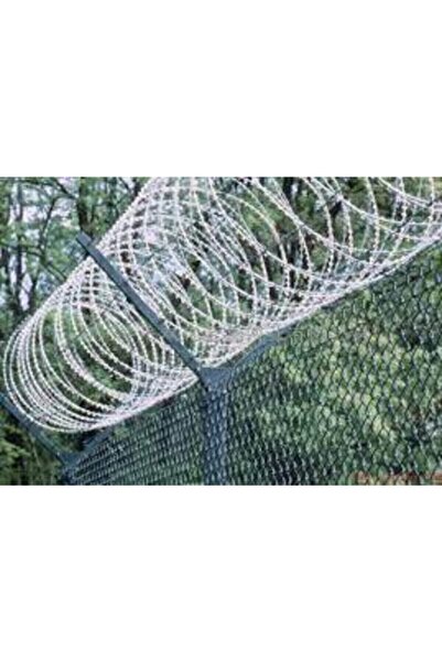 gardenworld Hat Tel Çit45 Cm Çapında Helezonik Jiletli Tel 30 M Jiletli Tel