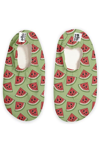 Ella Bonna Non-Slip Sole, Unisex Baby, Children's Sea Shoes, Pool Booties, Cute Watermelon