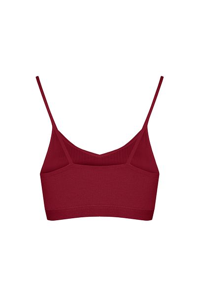 HNX Set de lenjerie sport din bumbac cu bretele subțiri și chiloți tanga