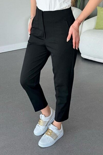 Sezi Moda Giyim Crepe Carrot Pants