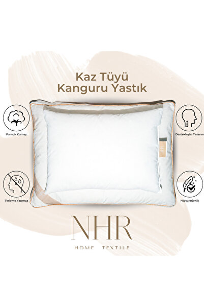 Genel Markalar %100 Kaz Tüyü Dolgulu, 90 Gıdık Antibakteriyel, Kanguru Uyku Y...