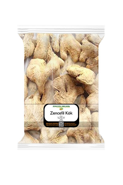 Zencefil Organik Zencefil Kök 100 gr Kuru Zencefil Kökü Kurutulmuş Kök Zencefil
