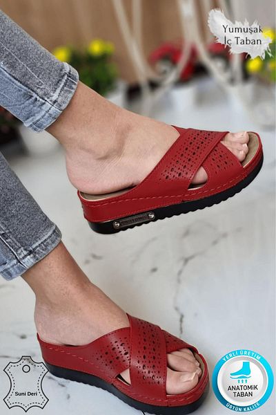 Neon Shoes شبشب نسائي يومي من Erika مصنوع من القش ومضاد للتعرق ونعل تشريحي لتقويم العظام للأم والخارج