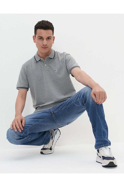 AMERICAN EAGLE قميص بولو بيكيه AE