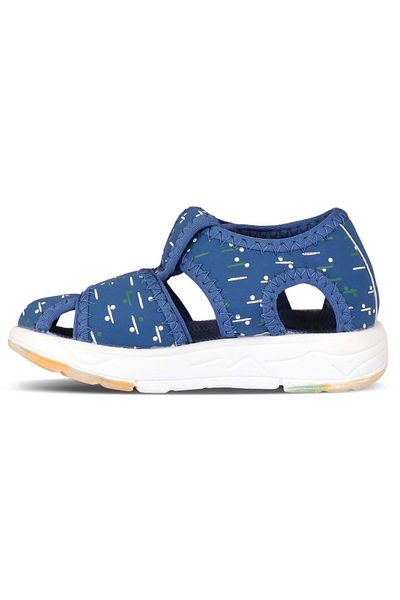 Kids Club Shoes Vicco Bumba III Ορθοπεδικά Παιδικά Σανδάλια ΣΚΟΥΡΟ ΜΠΛΕ