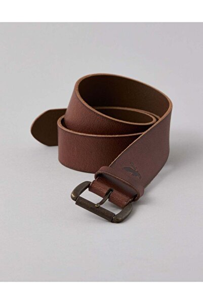 AMERICAN EAGLE حزام جلدي عريض من AE