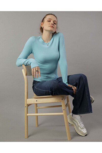 AMERICAN EAGLE قميص حراري بأكمام طويلة من AE