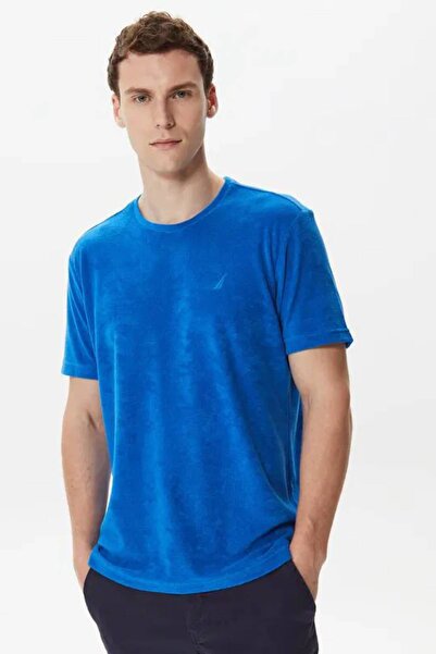 Nautica Erkek Tişört-V35004TMavi