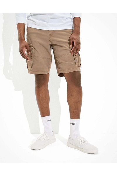 AMERICAN EAGLE شورت كارجو قصير من AE Lived-In