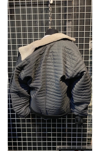 Aztek VİNTAGE KÜRKLÜ OVERSİZE MONT