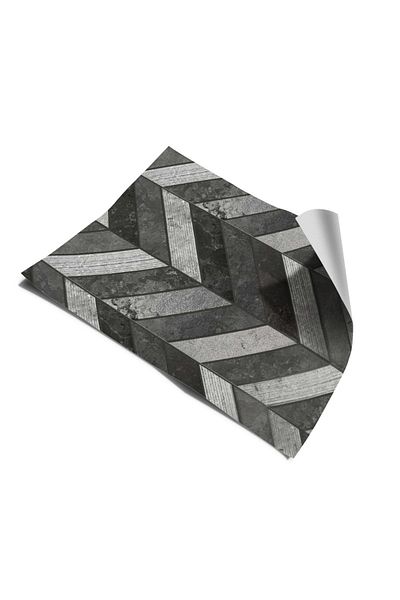Bigaimaj Folie de laminare autoadeziva 60cm X 100cm Model parchet din lemn de pește