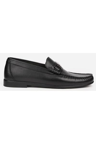 Pierre Cardin 25109 Μαύρα Ανδρικά Loafer Casual Δερμάτινα Παπούτσια