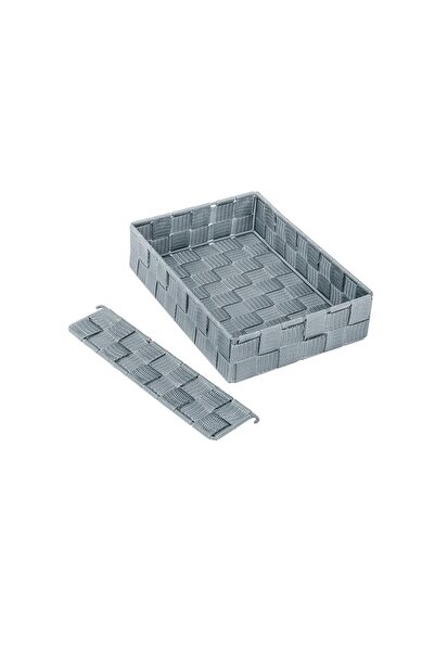 Wenko Jewelry, Makeup, Organizer, 2 Compartment Organizer Gray, 26 X 6 X 18 cm