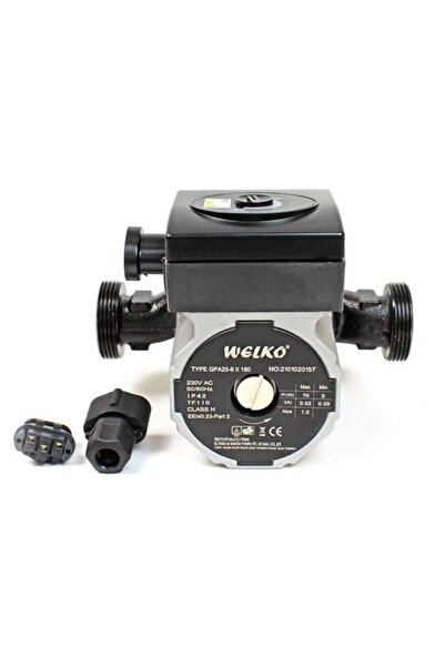 Welko GPA 25-8 180 mm Frekans Konvertörlü Sirkülasyon Pompası 8 mss 4,9 m3/h