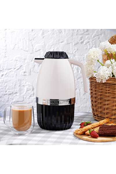 Schafer Hause 2 L Glass Thermos-Black