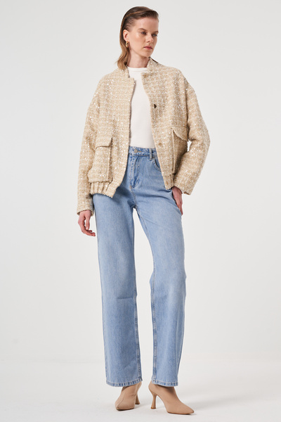 UTOPIAN Geniş Paça Jean Pantolon