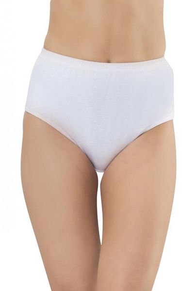 Hmd 1003 Cotton Ribana Bato Women's Panties - White