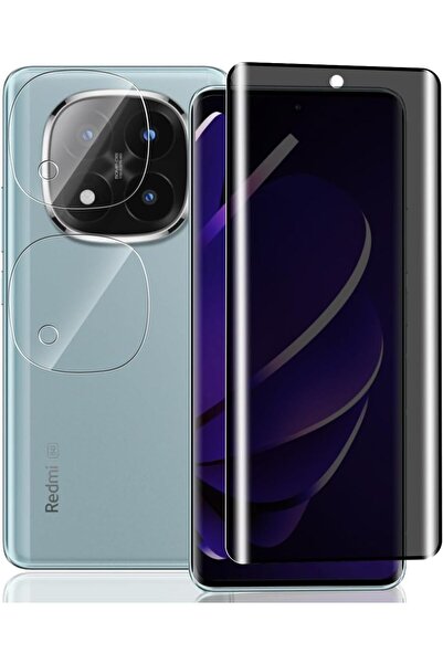 aheaks Xiaomi Redmi Note 14 Pro Plus 4G Hayalet Ekran Koruyucu İnce Jelatin -Lens Koruyucu Jelatin Hediyeli