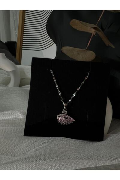 JEWELRY قلادة البجعة الوردية