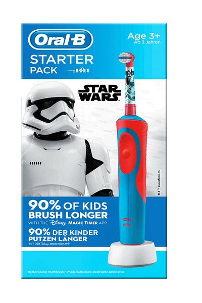 Oral-B Starter Pack Electric Toothbrush Star Wars