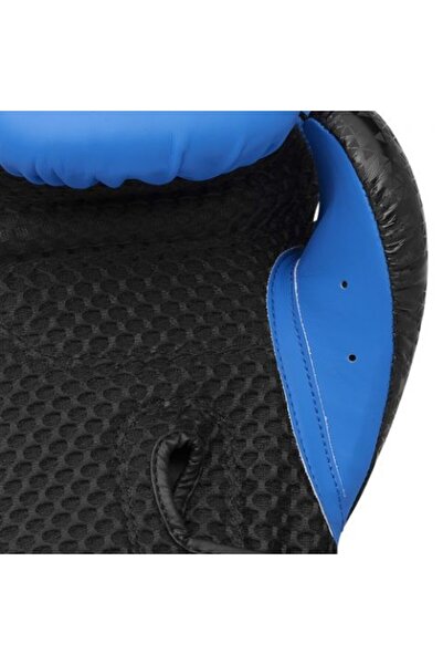 adidas ADIC50TG Combat 50 Boks Eldiveni Mavi Mat Suni Deri Kick Boks Eldiveni