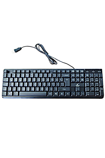 gaman Kablolu Standart Q Klavye - Türkçe Klavye VR-KB700ST