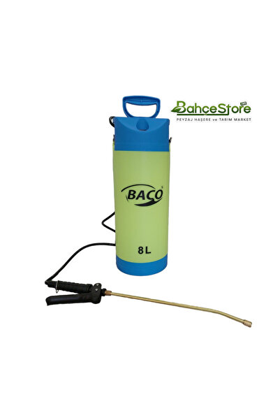 Baco Basınç Ölçerli (manometre) Ilaçlama Pompası 8 Lt Bc-8s Tt