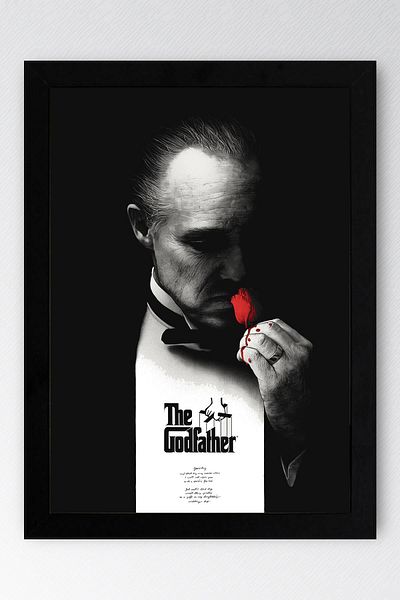 Saturn Pictură înrămată The Godfather - Pictură poster film The Godfather