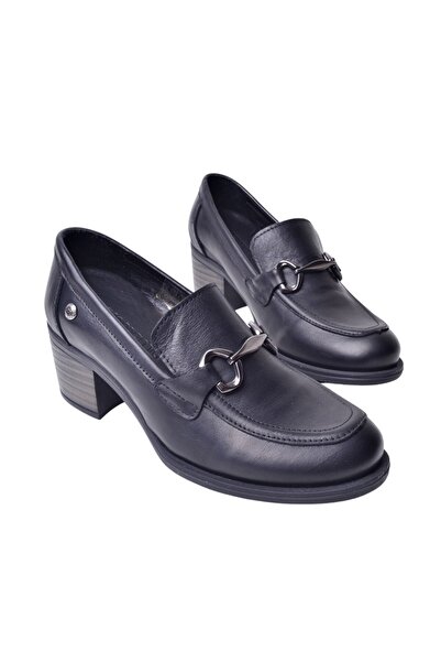 Mammamia Kadın Deri Topuklu Ayakkabı D25YA-3325