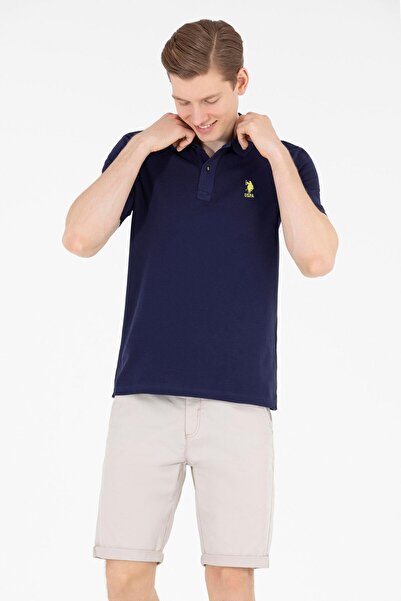 U.S. Polo Assn. Sötétkék férfi póló póló Tp08ıy023