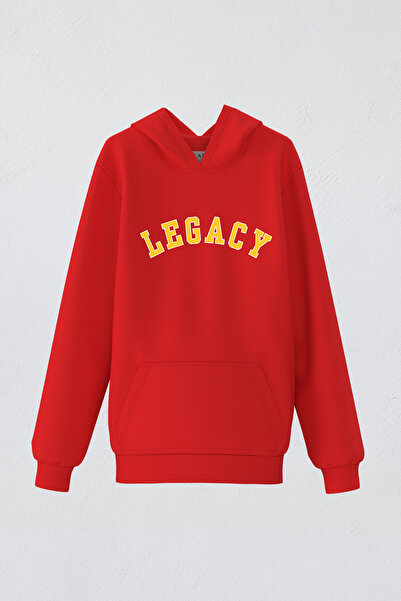 FANA Men's Sweatshirt Hoodie Legacy Slogan Printed