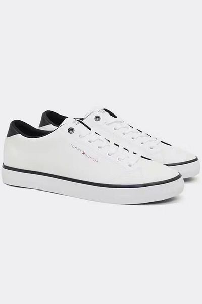 Tommy Hilfiger Ανδρικά αθλητικά παπούτσια Th Hi Vulc Core Low Leather Fm0fm05041ybs
