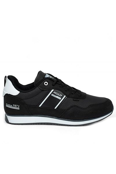 Jagulep Nha Jagulep 107 Black White Anorak Orthopedic Light Sole Daily Sports Shoes