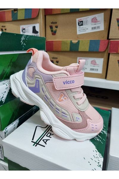 Vicco Vicco Tag Girl's Powder Light Sports Shoes