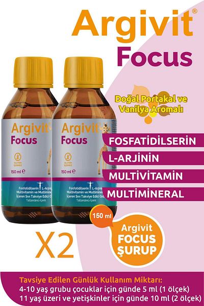 Argivit Focus 150 ml 2 Pieces