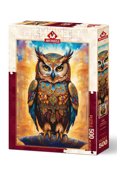 Art Puzzle General Owl 500 Piece Puzzle