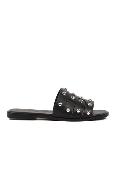 AYAKMOD Black Thin Sole Women's Slippers 343118   Z