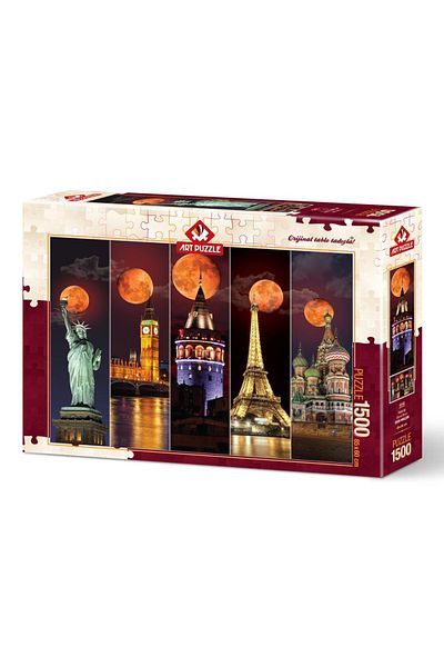 Art Puzzle Blood Moon 1500 Piece Puzzle