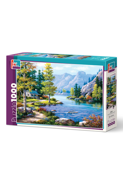 Yappuzz Yappuz Göl Kıyısında 1000 Parça Puzzle