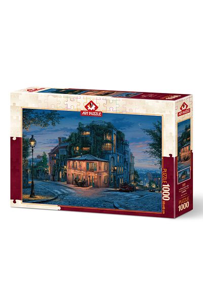 Art Puzzle Pink House 1000 Piece Puzzle