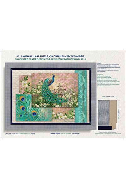 Art Puzzle Bahçemin Incisi 2000 Parça Puzzle