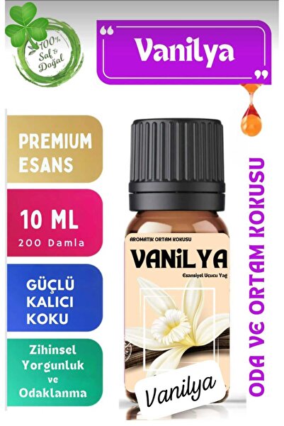 Ersa Buhurdanlık Yağı Vanilya Kokusu Oda Kokusu Uçucu Yağ Doğal Yağ Tütsü