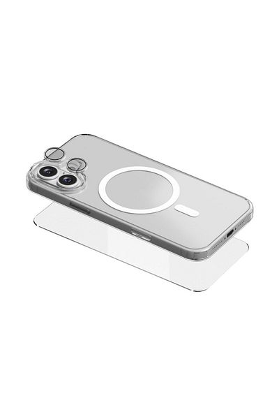 Esse جراب MagSafe AirSkin 3 في 1 - iPhone 16 Plus - 6.7