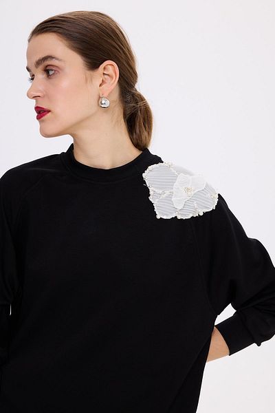 Missemramiss Comfort Sweatshirt 4631 Black with Accessories