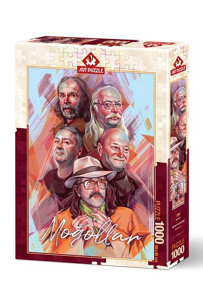 Art Puzzle Mongols 1000 Piece Puzzle