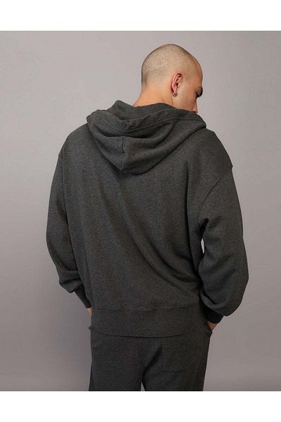 AMERICAN EAGLE هودي AE من الصوف بسحاب