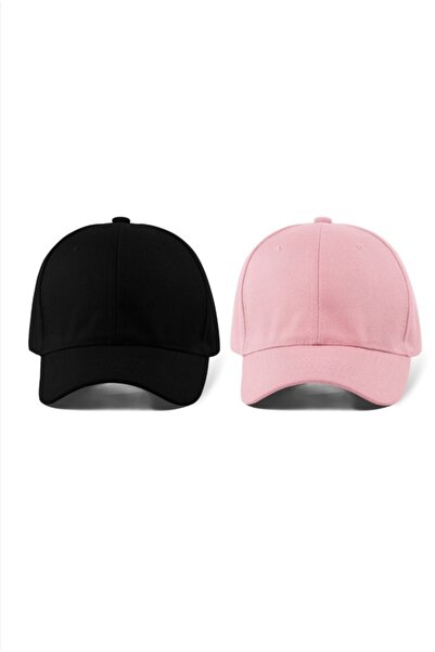 blausee wear Unisex Μαύρο Ροζ Αθλητικό Καπέλο Ζευγάρι Εραστές Συνδυασμός με ρ...