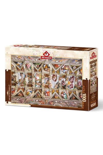 Art Puzzle Sistine Chapel 1000 Piece Puzzle
