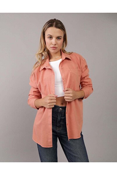 AMERICAN EAGLE AE Perfect Button-Up Shirt